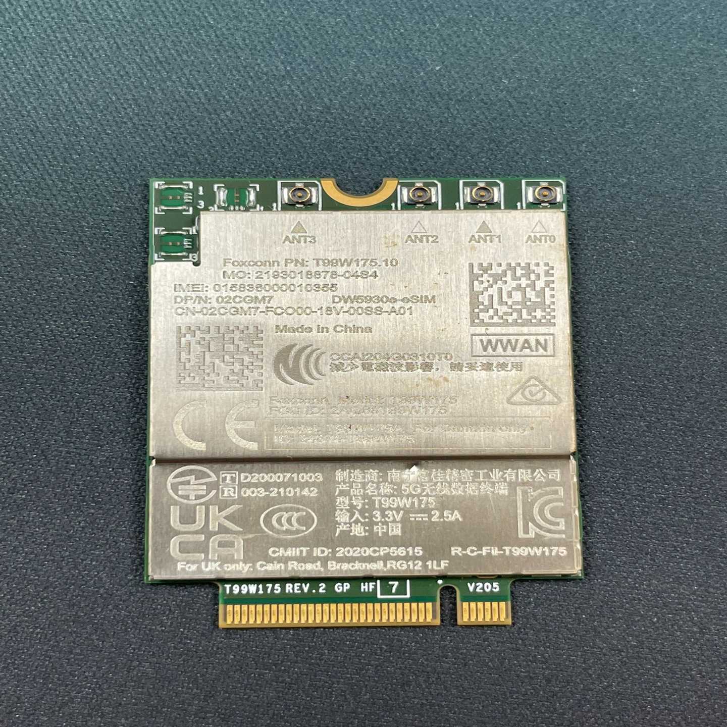 DW5930e-eSIM5G上网模块，型号T99W175，--议价商品