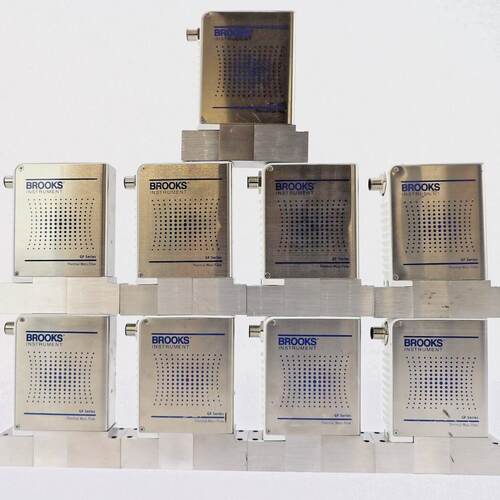 Brooks Instrument GF125CXXC Mass Flow Controller MFC Lot of