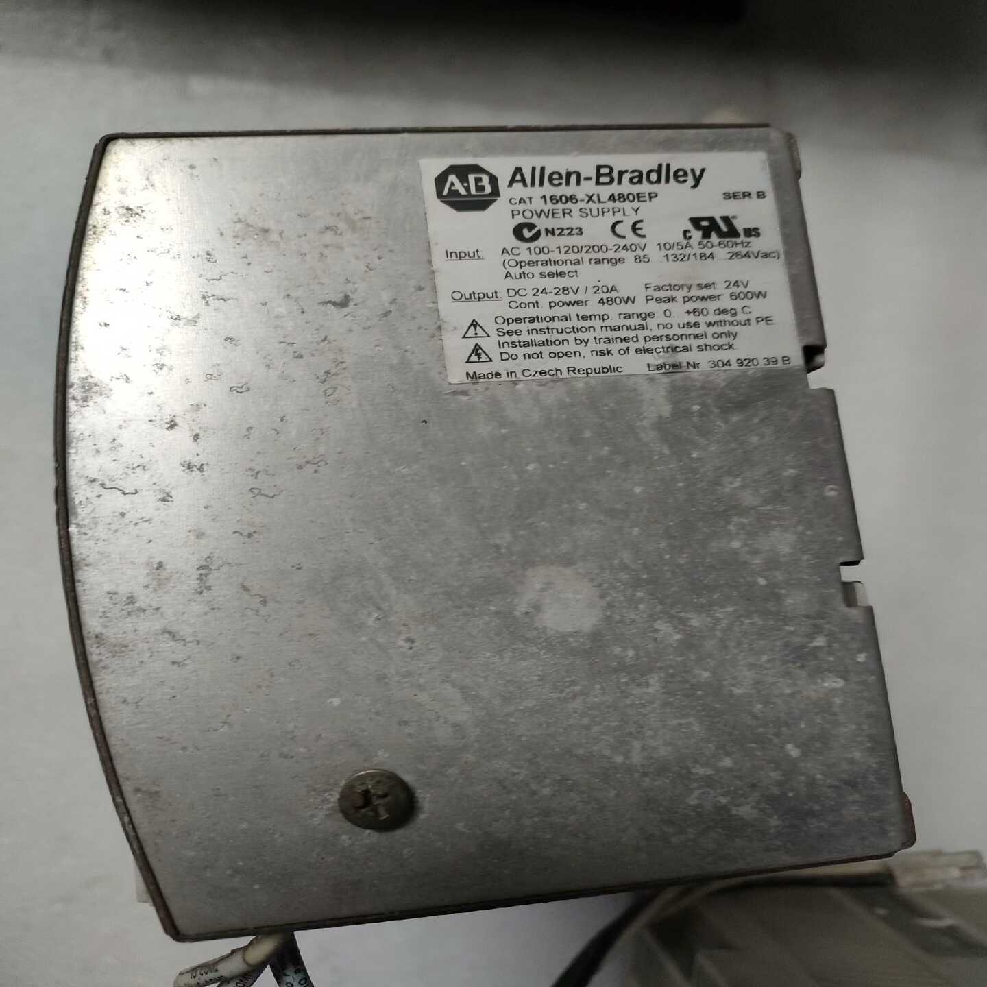 议价罗克韦尔AB电源模块，1606-XLE480EP包好，实物拍