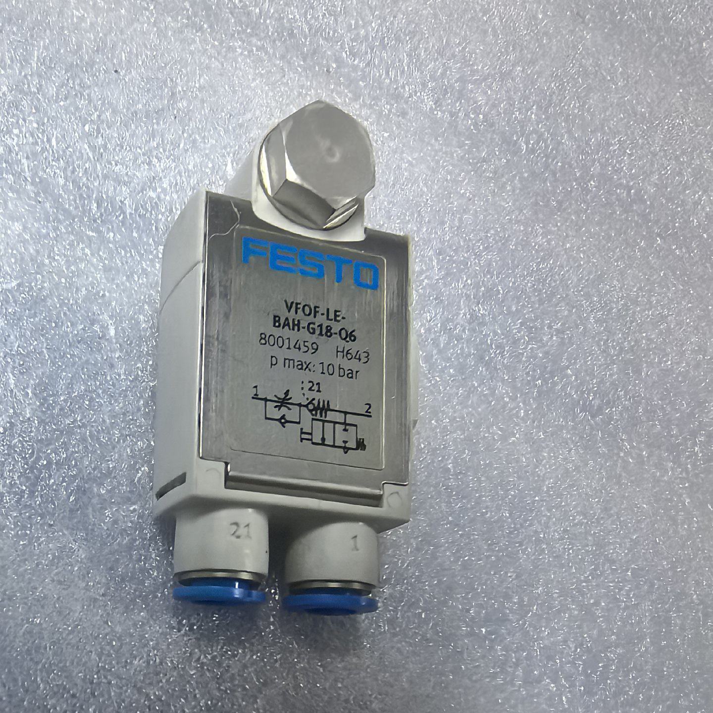 议价--FFESTO 气动元件单向节流阀，订货号8001459，型号