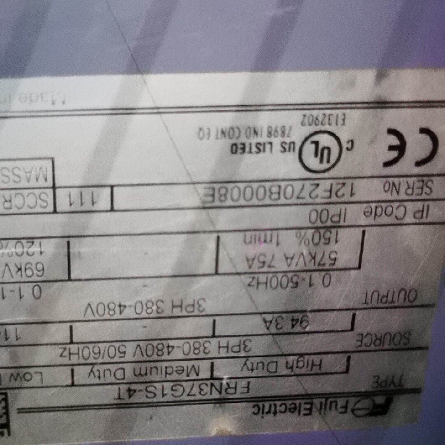 询价富士变频器FRN37G1S-4T，保证质量议价