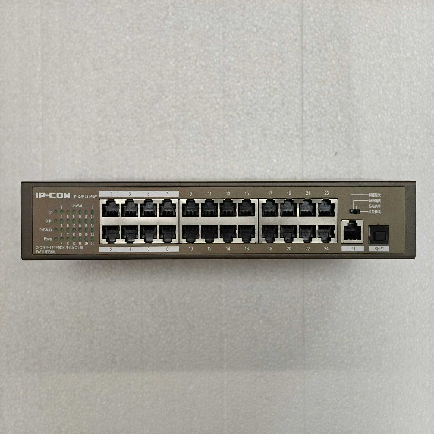 IP-COM交换机F1126P-24-250WIP-CO--议价商品