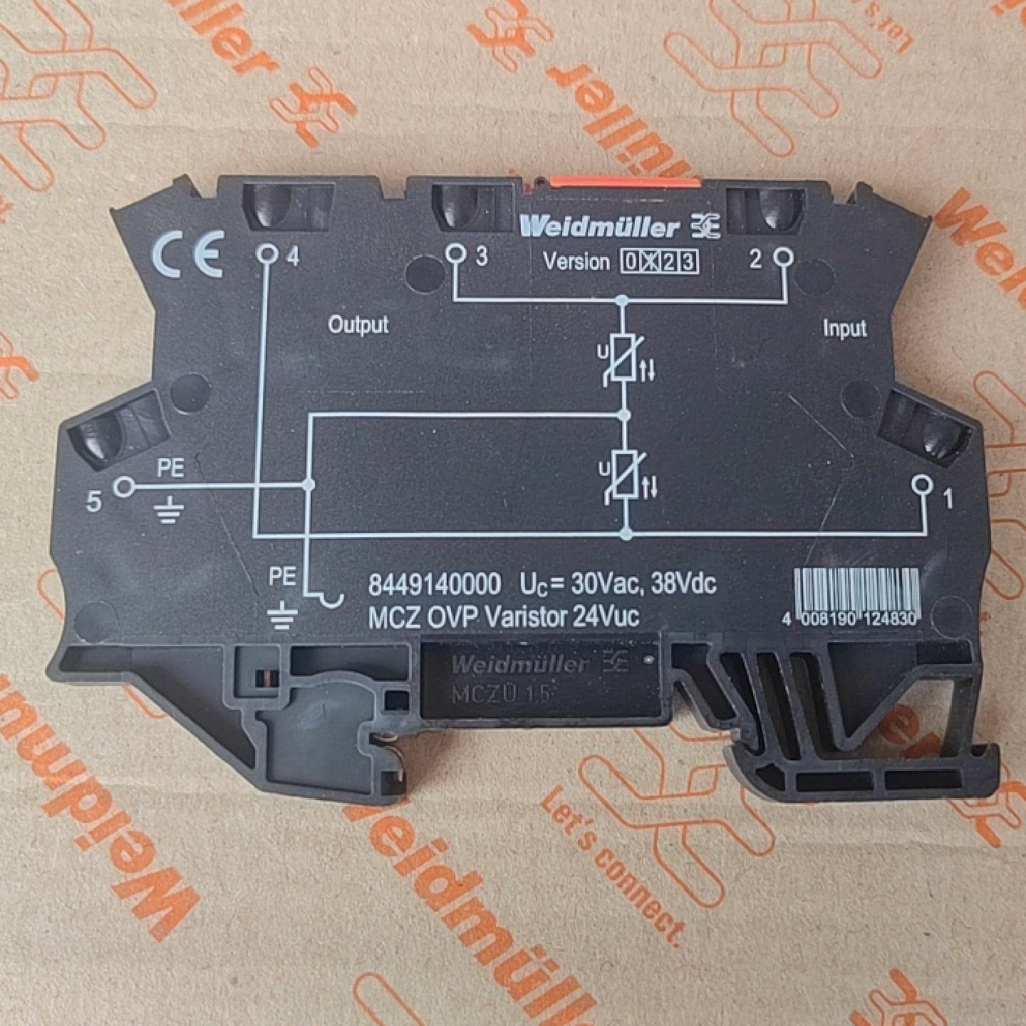 议价全新原装正品魏德米勒MCZ OVP VARISTOR S10K30  8449140000 - 实物图
