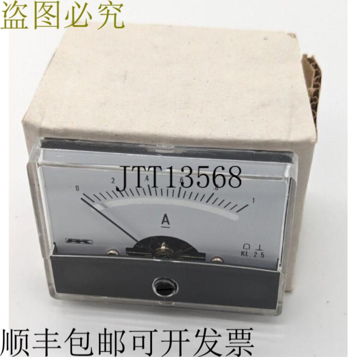 供应AK 旋转线圈安装电流仪表表 0-1A 型号 60 60x45 mm