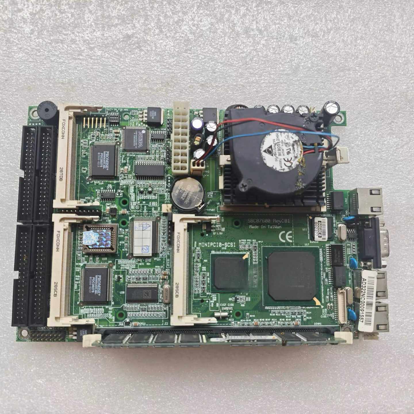 【请询价】艾讯SBC87600 REVB1工控主板送CPU 内存 风