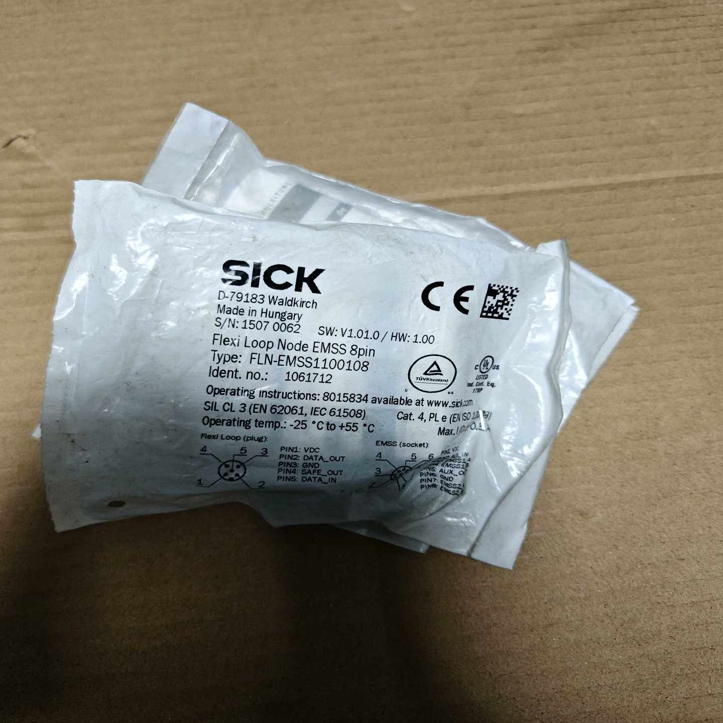 SIKC西克安全开关节点FLN-EMSS1100108-议价