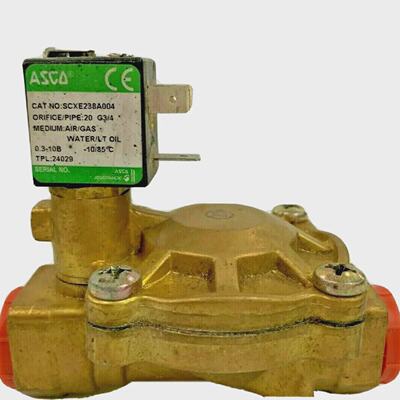 ASCO系列238SCXE238A004双向NC黄铜电磁阀G34230V交流电