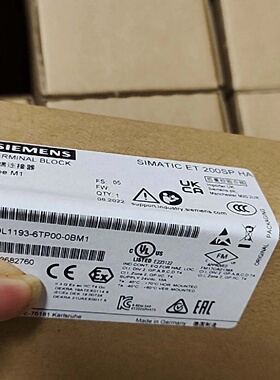 6DL1193-6TP00-0BM1 全新原装实物图议价