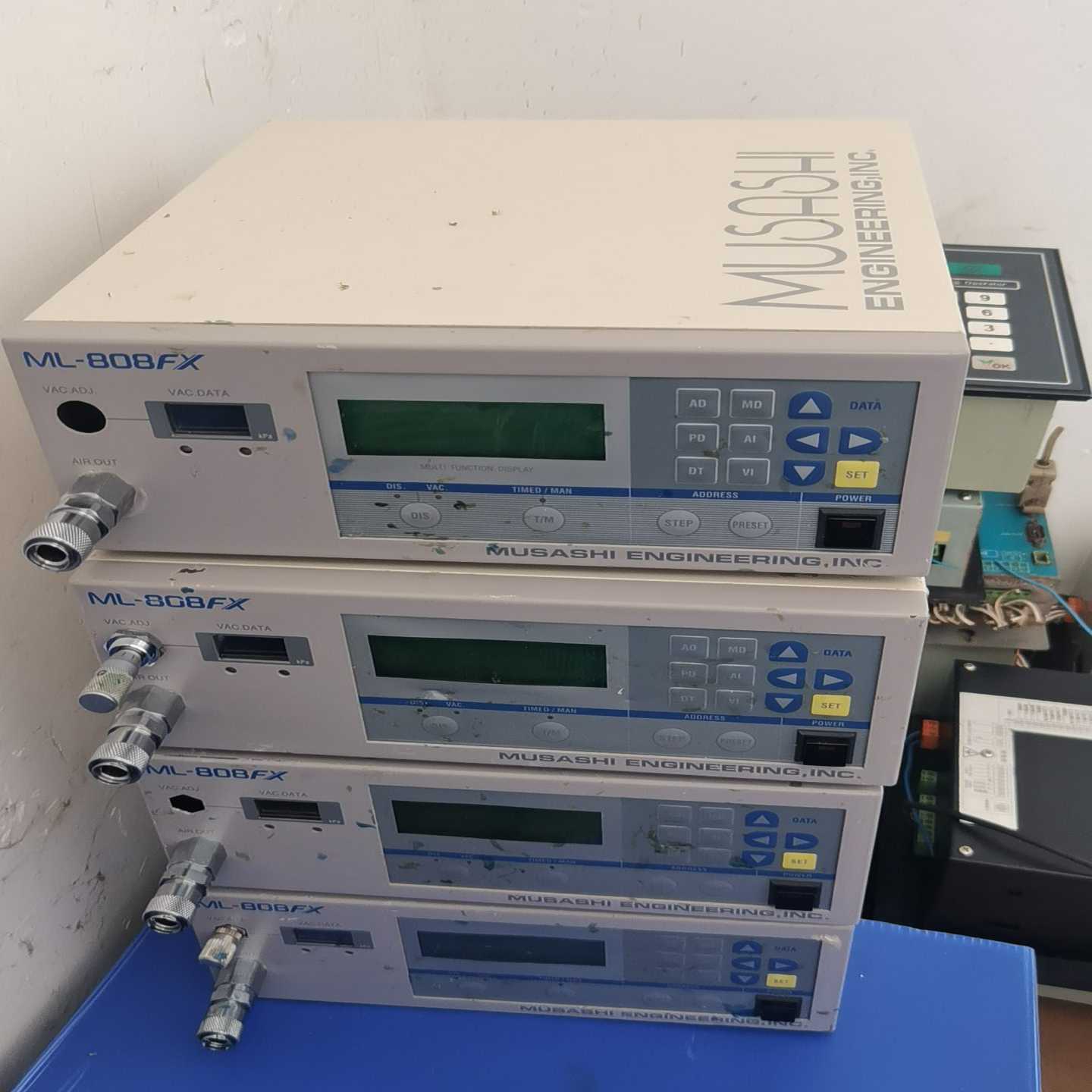 二手拆机武藏点胶机控制器ML-808FX点胶系统共四台，成色--议价商