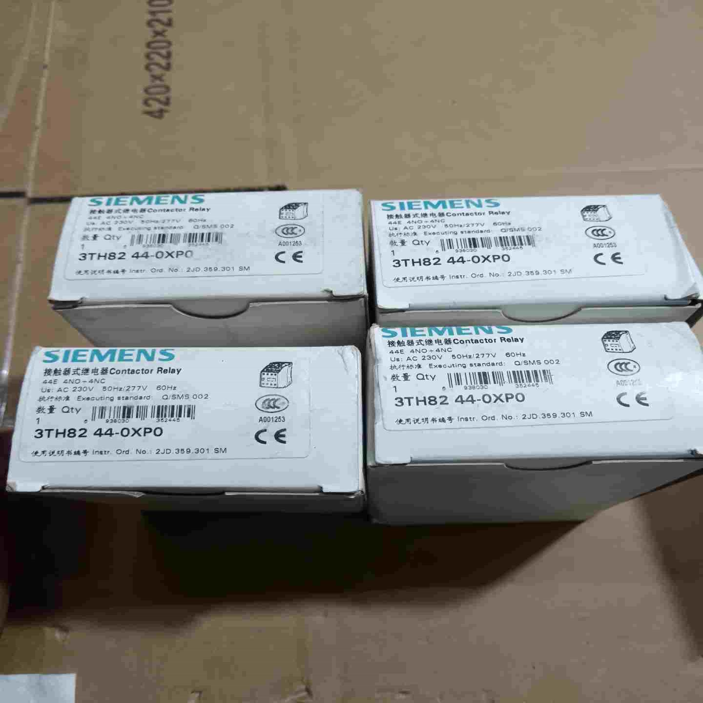 3TH8244-0XP0接触式继电器，带包装4个询价