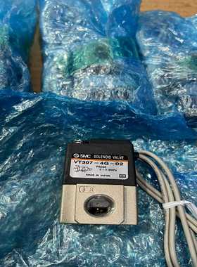 正品SMCVT307-4G-02电磁阀工程余货全新未--议价商品