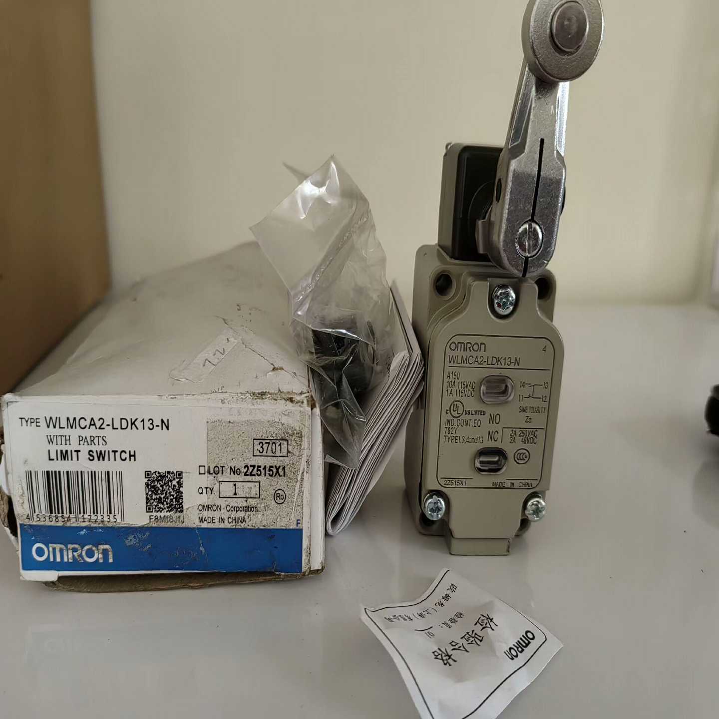 WLMCA2-LDK13-N行程开关全新实物图外包