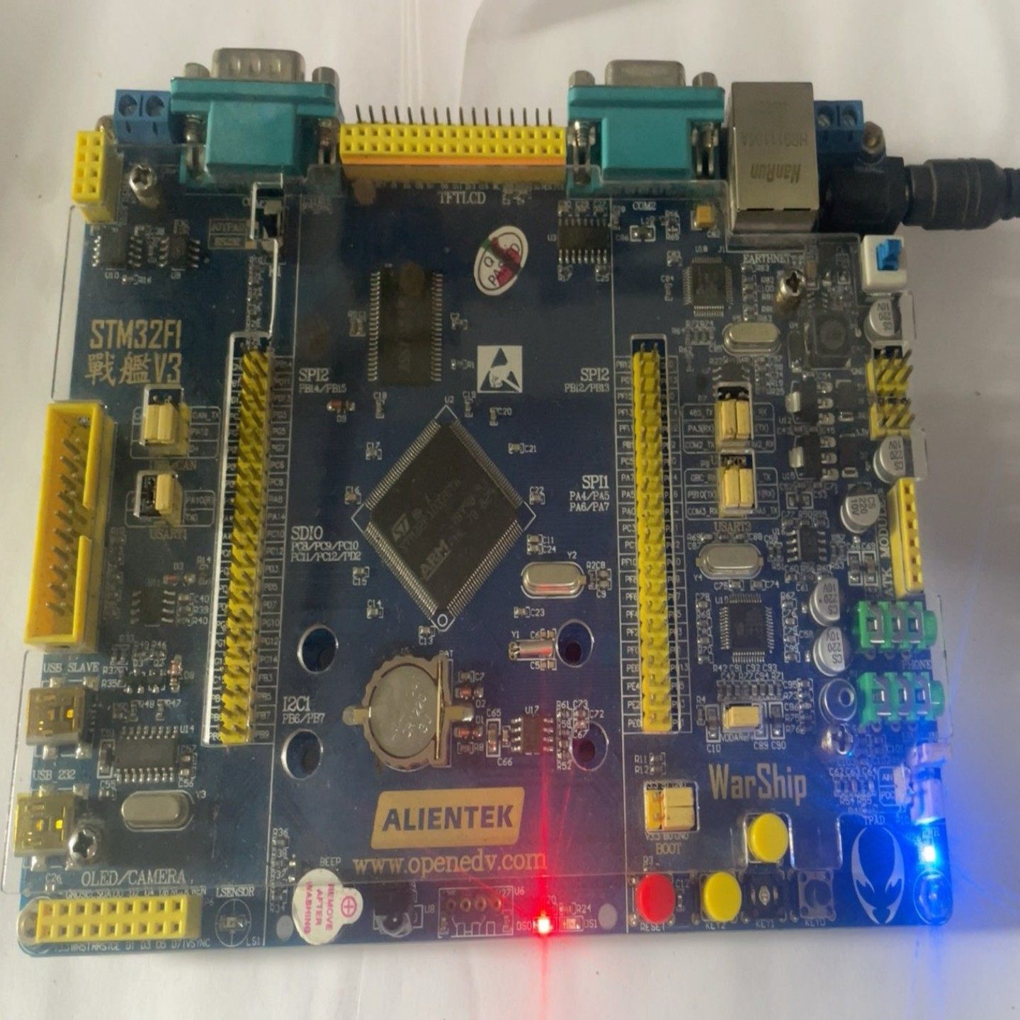 【议价】AliENTEK 战舰 STM32F1开发板 V3 成色如图