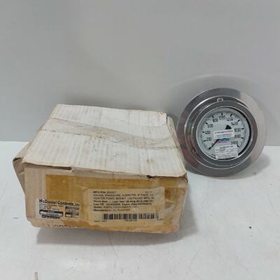 Manmetro McDaniel Controls 12 NPT Rango 02.000 PSI
