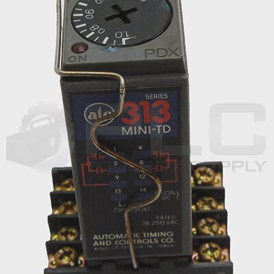 Rel De Retardo De Tiempo AUTOMTICO 313A001R1X Con Controles