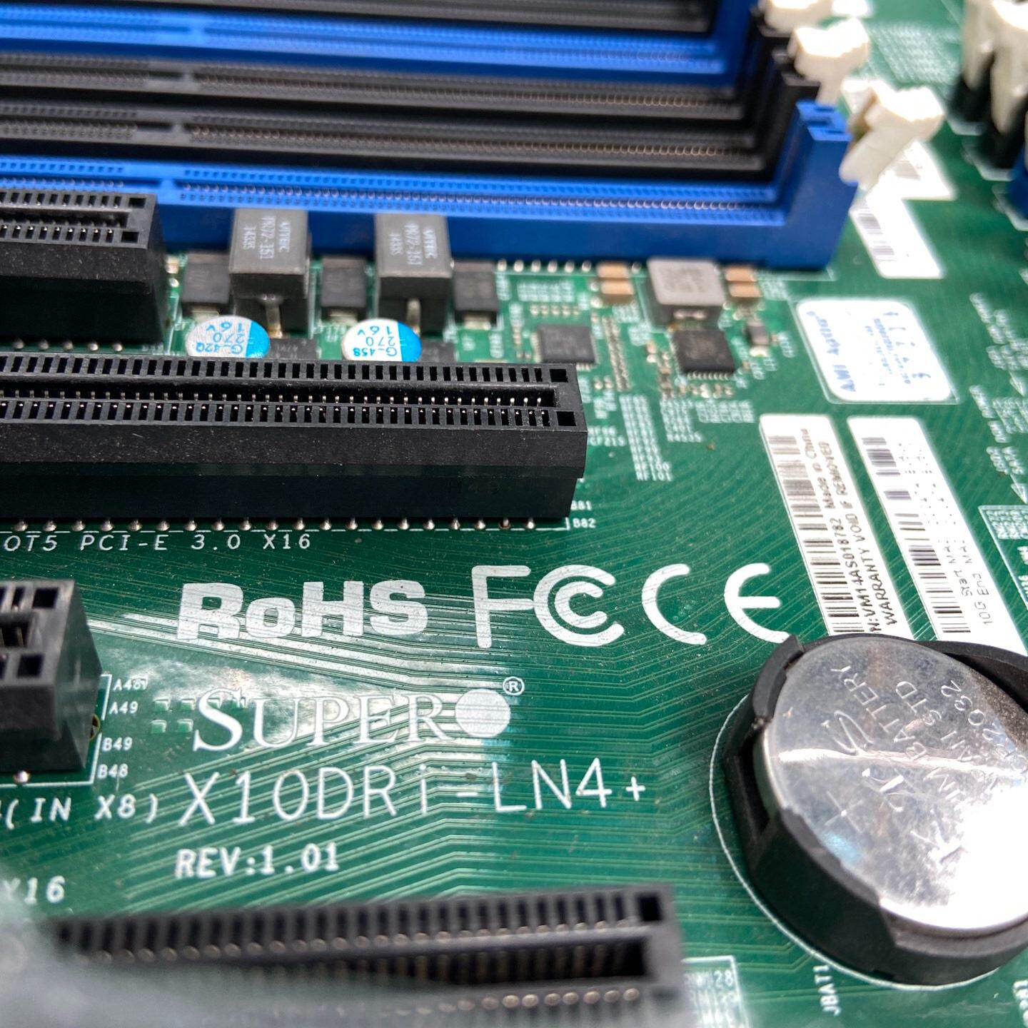 超微X10DRI-LN4主板，双路x99，支持e5-260议价