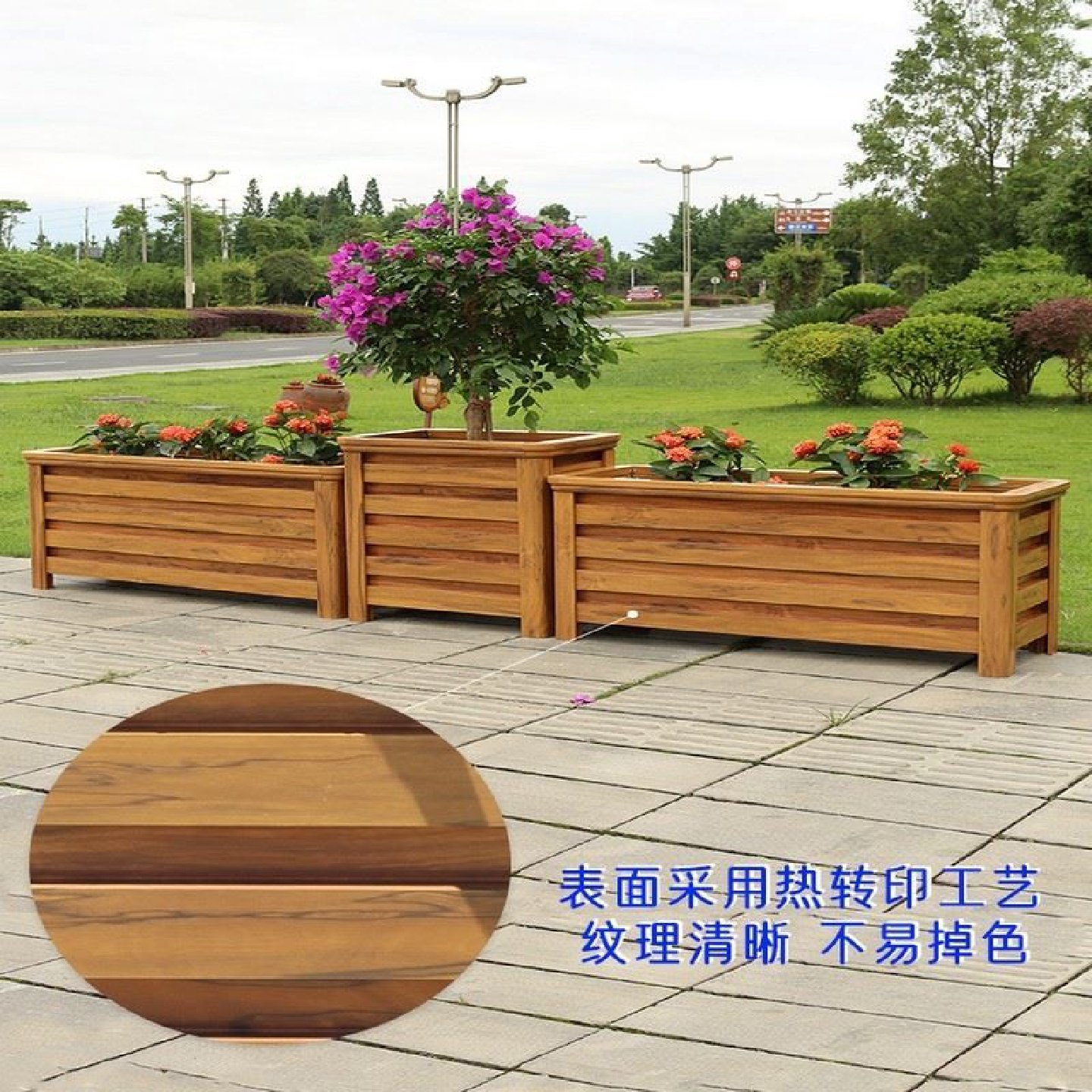 铝合金花箱户外庭院花盆定制组合市政道路护栏景观盆长方形种植箱,鲜花速递/花卉仿真/绿植园艺,花盆,淘宝优惠券,粉丝福利购,淘宝优惠卷