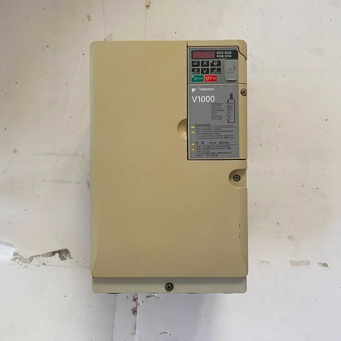 【议价】安川变频器CIMR-VB4A0038FBA15kw/18适用