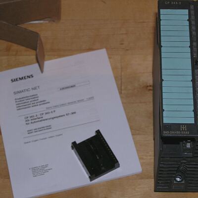Unused  Siemens 6GK73432AH000XA0 E03 Simatic S7300 ASi CP343