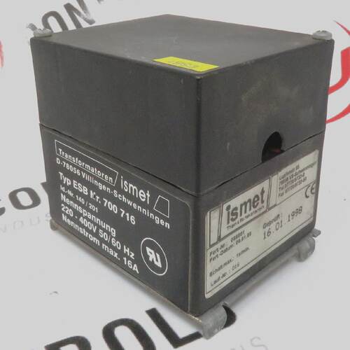 Ismet ESB 700716 Inrush Current Limiter 220400V 5060Hz 16A
