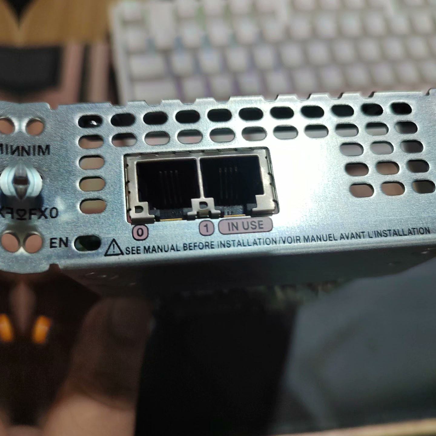 NIM-2FXO路由器模块接口卡 思科全新拆机--议价商品