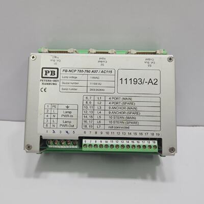 PETERSBEY PBNCP 780760 A07 AC115 MODULE 11193 A2