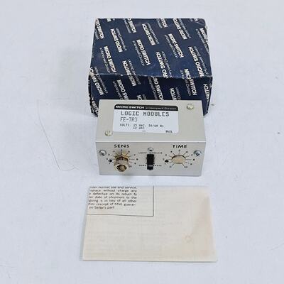 Honeywell Micro Switch FETR3 Logic Modules 15 VAC 5060 Hz 12
