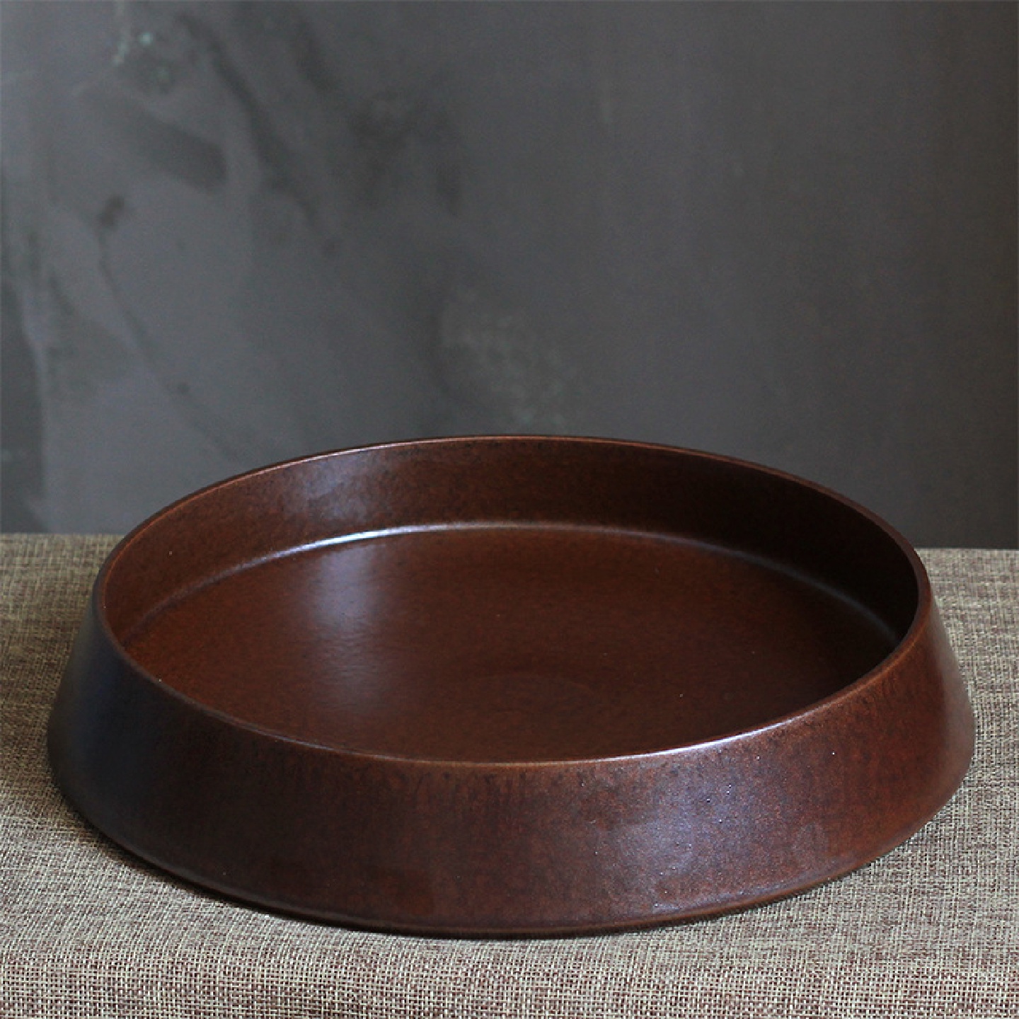 粗陶复古台面花瓶景德镇工业风花插器土陶罐创意陶瓷客厅装饰摆件