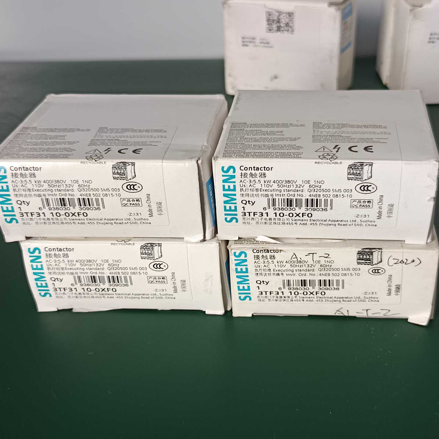 西门子接触器3TF3110E，全新原装，型号3TF31-议价