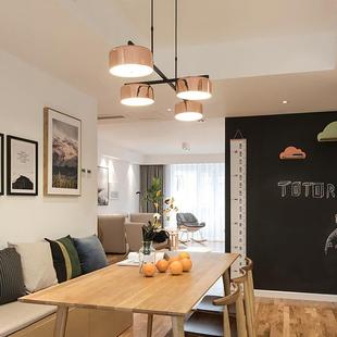 后现代创意吧台饭厅灯具简约书房餐桌吊灯北欧风格 长方形餐厅轻奢