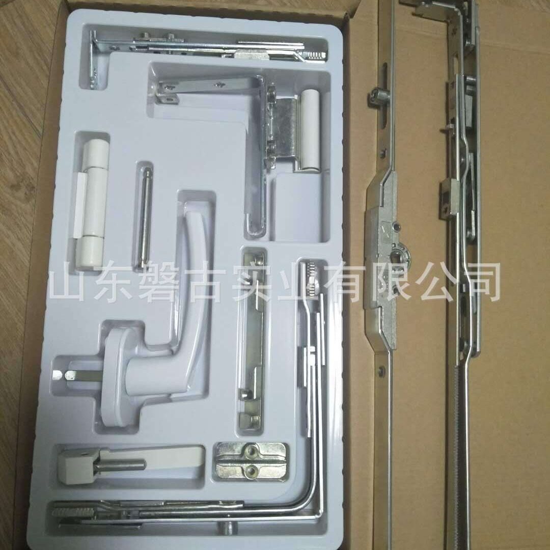 塑钢窗用内开内倒五金配件山东乐陵平开改内开内倒上悬配件图片