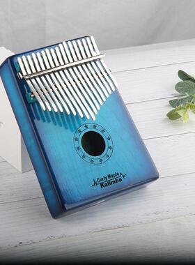 GECKO壁虎拇指琴卡林巴乐器手指姆琴17音初学者女生易学小型乐器