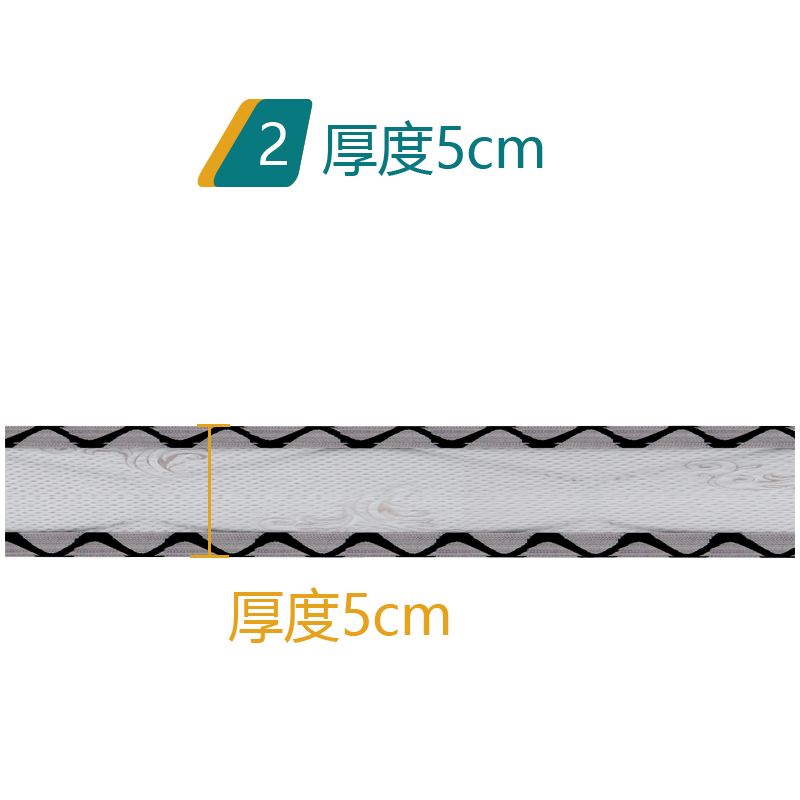 天然3E椰棕棕榈牀垫棕垫38cm-103cm经济型薄款软硬适中垫厚度5cm