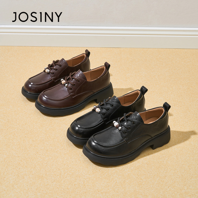 卓诗尼显脚小深口单鞋2025秋新款