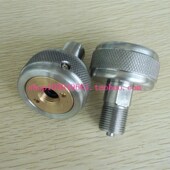 仪表活动快拧接头快速滚花螺纹接头压力表校验仪传感器快读接口