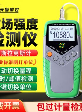 天恒磁场强度检测仪TD8620手持式高斯计磁力测试仪磁通计特斯拉计