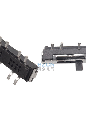 博衆电气 拨动开关 SSB06A620四档开关8脚拨动双排玩具电源开关