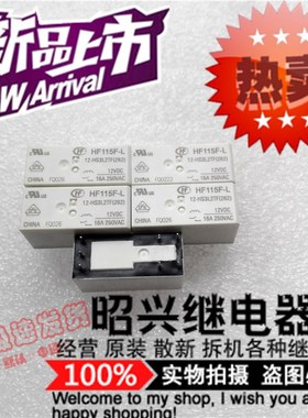 全新 HF115F-L 5 12 24-HS3L2TF 宏发H3L2TF磁保持继电器12V 24V