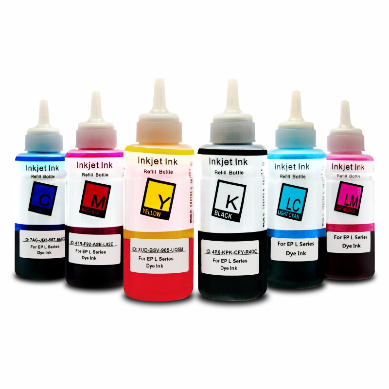 适用爱普生R330墨水R230 L810 L1800 L805T6741打印机连供6色墨水