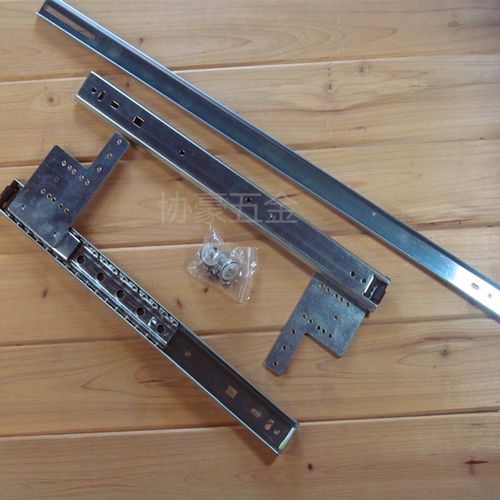 隐藏式平开门滑轨衣柜酒柜电视柜门轨道电视导轨上翻门滑轨道包邮