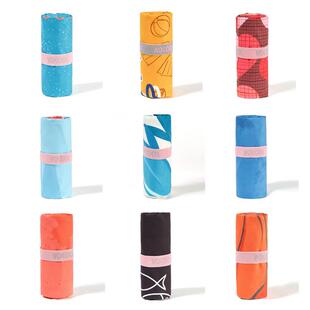 带扣速干浴巾旅行沙滩巾男女夏季户外便携游泳毛巾卡通印花超薄款