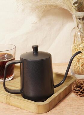 木手柄手冲壶咖啡套装咖啡 过滤杯长嘴细口不锈钢壶咖啡器具600ml