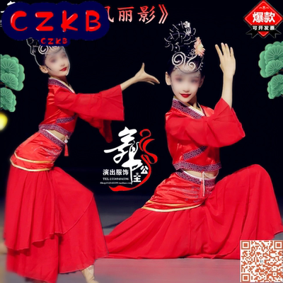 丽影舞蹈服小豆苗同款古典舞演出