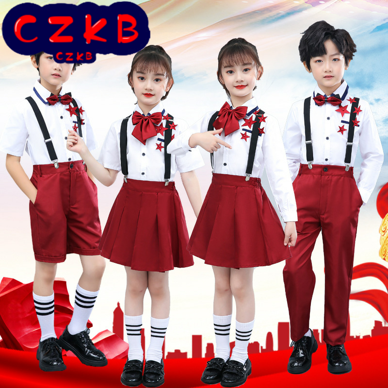 儿童合唱服演出服中小学生大合唱