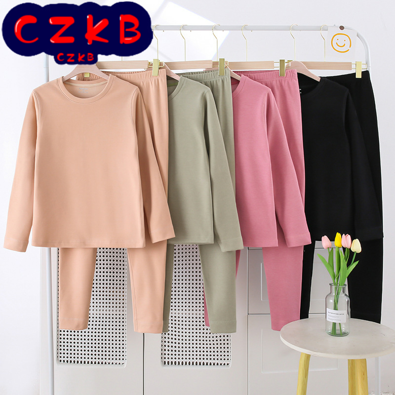 新款德绒膨体羊绒保暖纯色内衣女