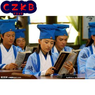 古装梁祝梁山伯与祝英台同款服装古代书生民国学生装毕业演出