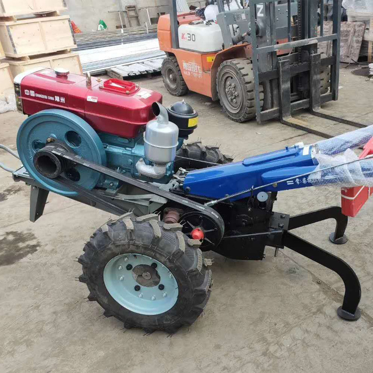 两轮绞磨手扶绞磨机5吨单卷筒拉线机电力施工8吨手扶牵引机