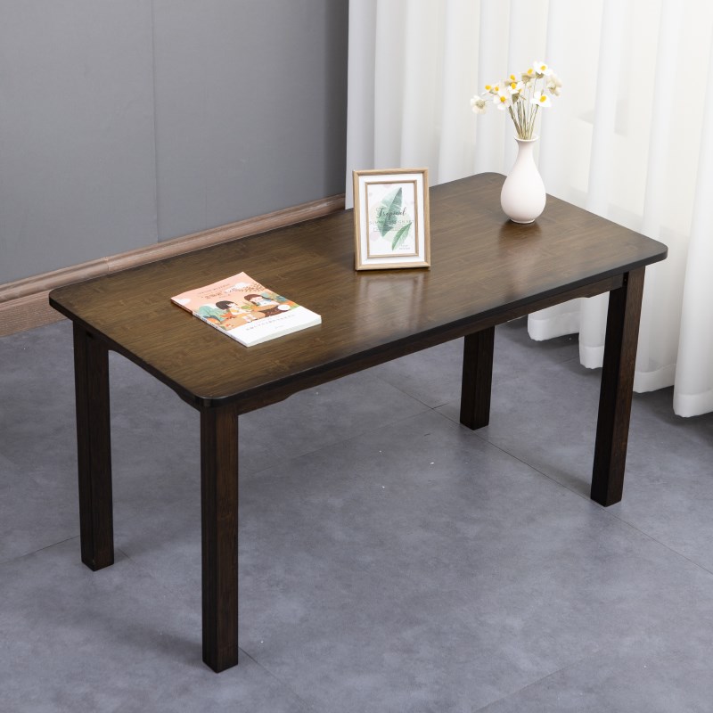 餐桌简约长方形饭桌儿童学习桌画画写字桌实木玩具桌子家用小孩桌