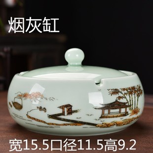 时尚 创意立体几何烟灰缸 陶瓷烟灰缸办公室家用个性 潮流烟灰缸欧式