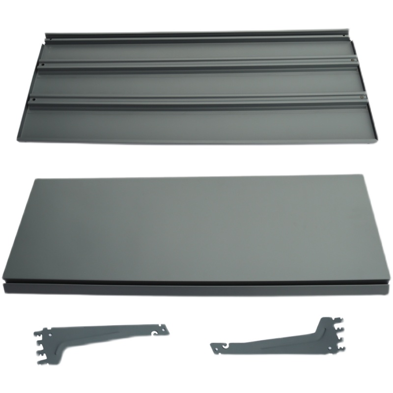 安晨款超市背孔板货架加层板支架隔层便利店小超市托臂标价条挂钩